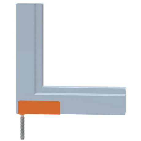 Rolltrak Flyscreen Frame Hinge (1 Pack of 2) - Fits 25mm x 11mm Frame