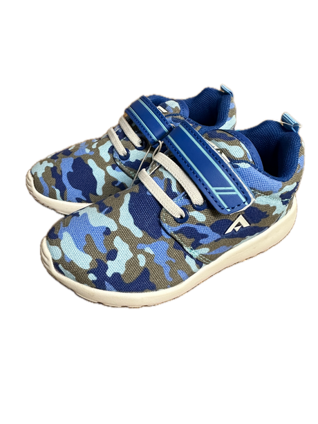 Aerosport Rascal Kids Junior Running Shoes - Blue/Camouflage (Sneakers/Runners)