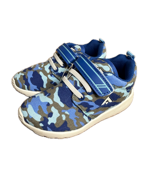 Aerosport Rascal Kids Junior Running Shoes - Blue/Camouflage (Sneakers/Runners)