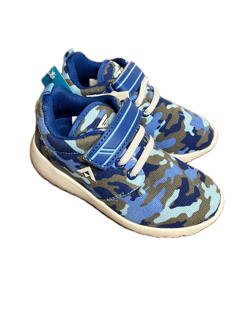 Aerosport Rascal Kids Junior Running Shoes - Blue/Camouflage (Sneakers/Runners)