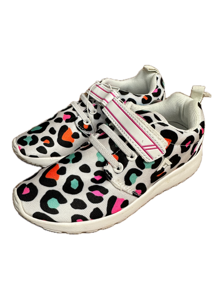 Aerosport Rascal Kids Junior Running Shoes - Leopard Print (Sneakers/Runners)