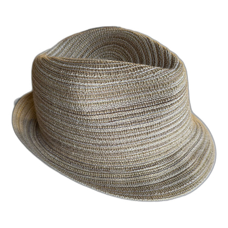 Red Dog Kids Natural Fibre Braid Trilby Hat - Natural (52cm)