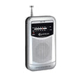 Sansai Portable Pocket AM/FM Radio with Telescopic Antenna & 3.5mm Jack