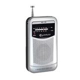 Sansai Portable Pocket AM/FM Radio with Telescopic Antenna & 3.5mm Jack