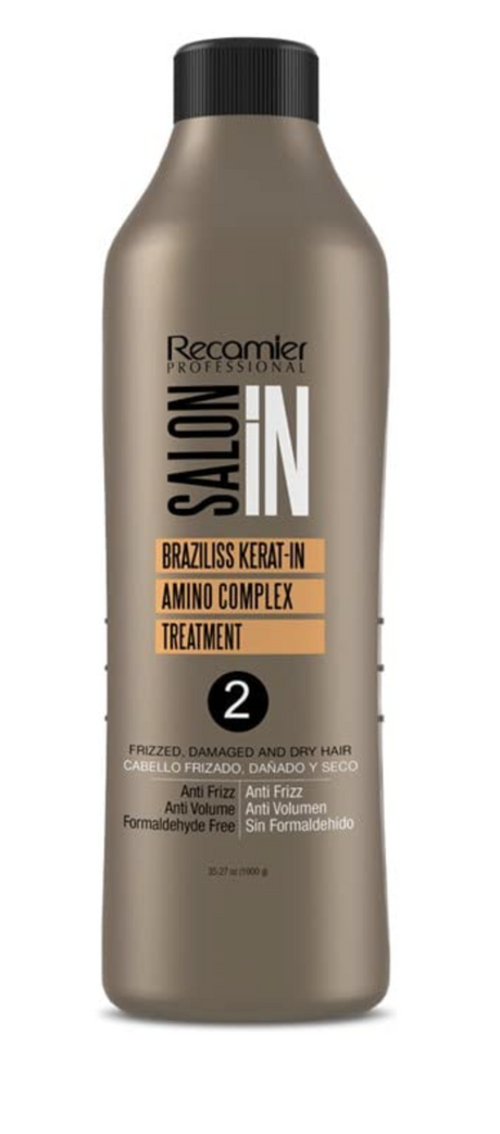 Recamier 3-Step SalonIn Braziliss Keratin Treatment System (Brazilian Blowout)
