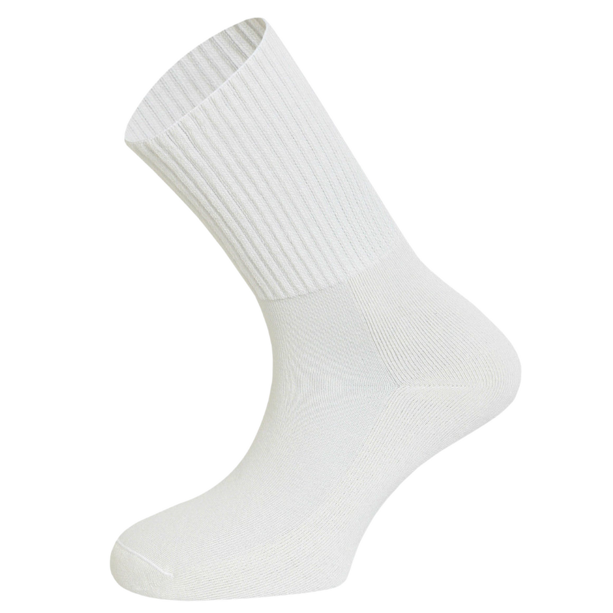 Reflexa Mens Diabetic Flat Toe Seam Socks - Natural (Comfort Circulation)