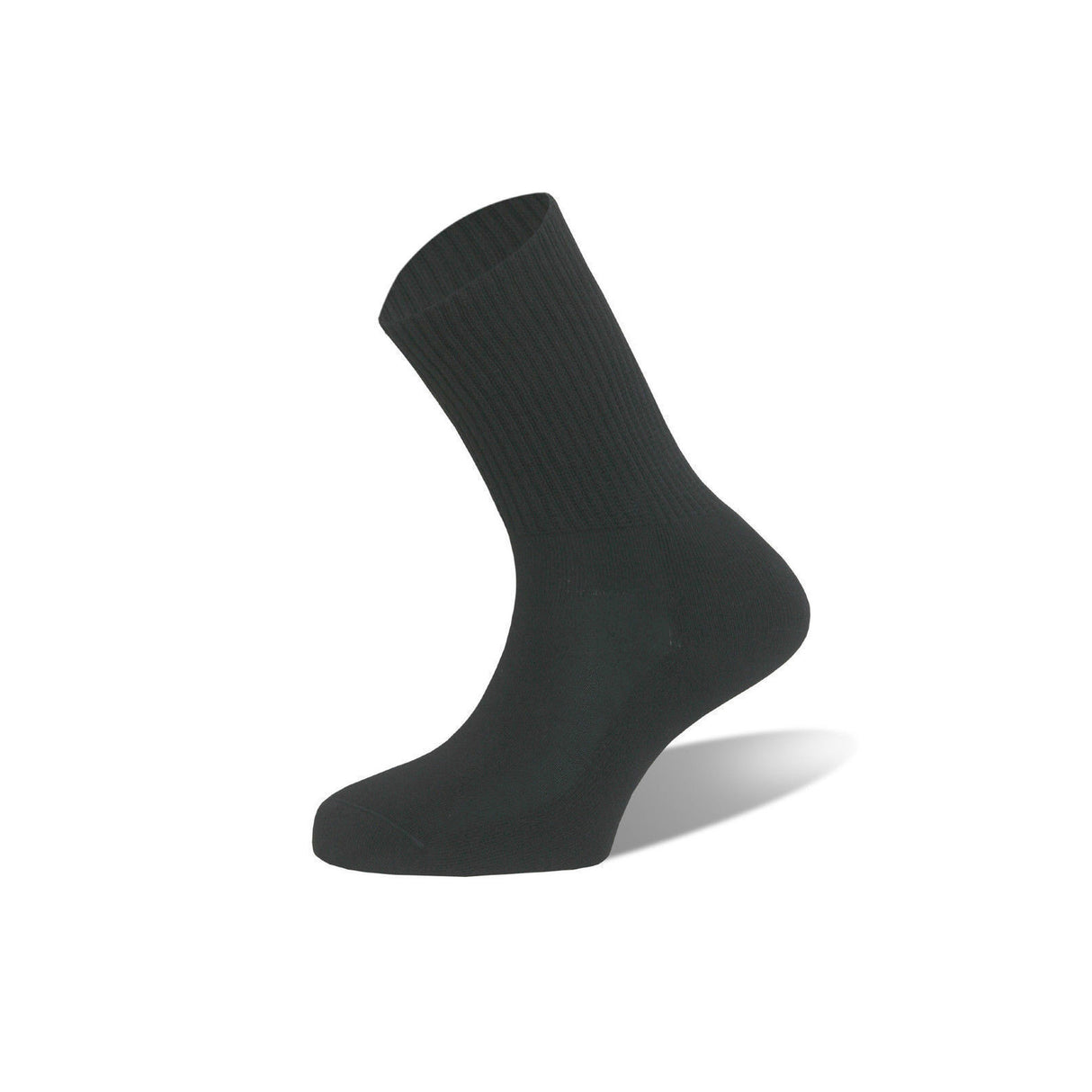 REFLEXA Diabetic Socks Flat Toe Seam Comfort Medical Circulation Health Sock - Natural