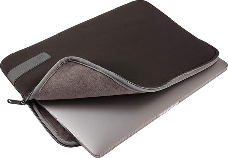 Case Logic Slim Reflect 13" Macbook Pro Laptop Computer Sleeve in Black (Memory-Foam Protection)
