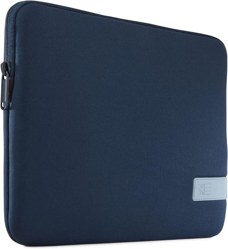 Case Logic Slim Reflect 13" Macbook Pro Laptop Computer Sleeve in Dark Blue (Memory-Foam Protection)