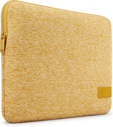 Case Logic Slim Reflect 13.3" Laptop Computer Sleeve in Yellow (Memory-Foam Protection)