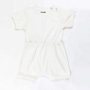 Ponchik Babies & Kids Ribbed Cotton Romper - Daisy