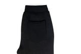 Riflessi Mens Skinny Track Pants Joggers - Slim Cuffed Fleece Gym/Casual Sweat Pants - Black
