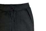 Riflessi Mens Skinny Track Pants Joggers - Slim Cuffed Fleece Gym/Casual Sweat Pants - Black