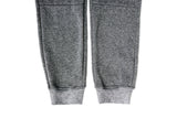 Riflessi Mens Skinny Track Pants Joggers - Slim Cuffed Fleece Gym/Casual Sweat Pants - Heather Grey