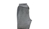 Riflessi Mens Skinny Track Pants Joggers - Slim Cuffed Fleece Gym/Casual Sweat Pants - Heather Grey