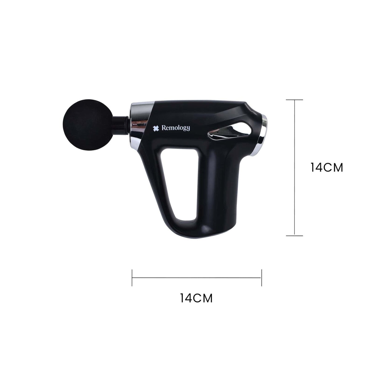 Remology Impact Therapy Massage Gun 6 Adaptive Speed Massage Gun with 4 Heads