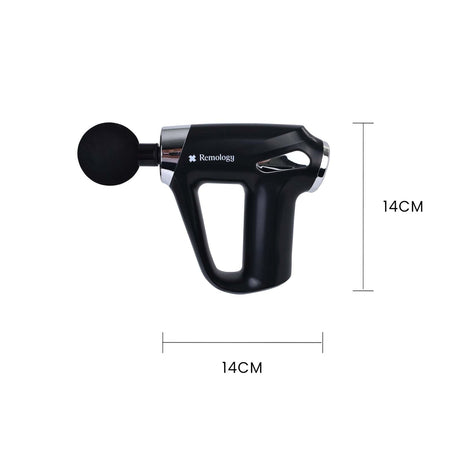 Remology Impact Therapy Massage Gun 6 Adaptive Speed Massage Gun with 4 Heads