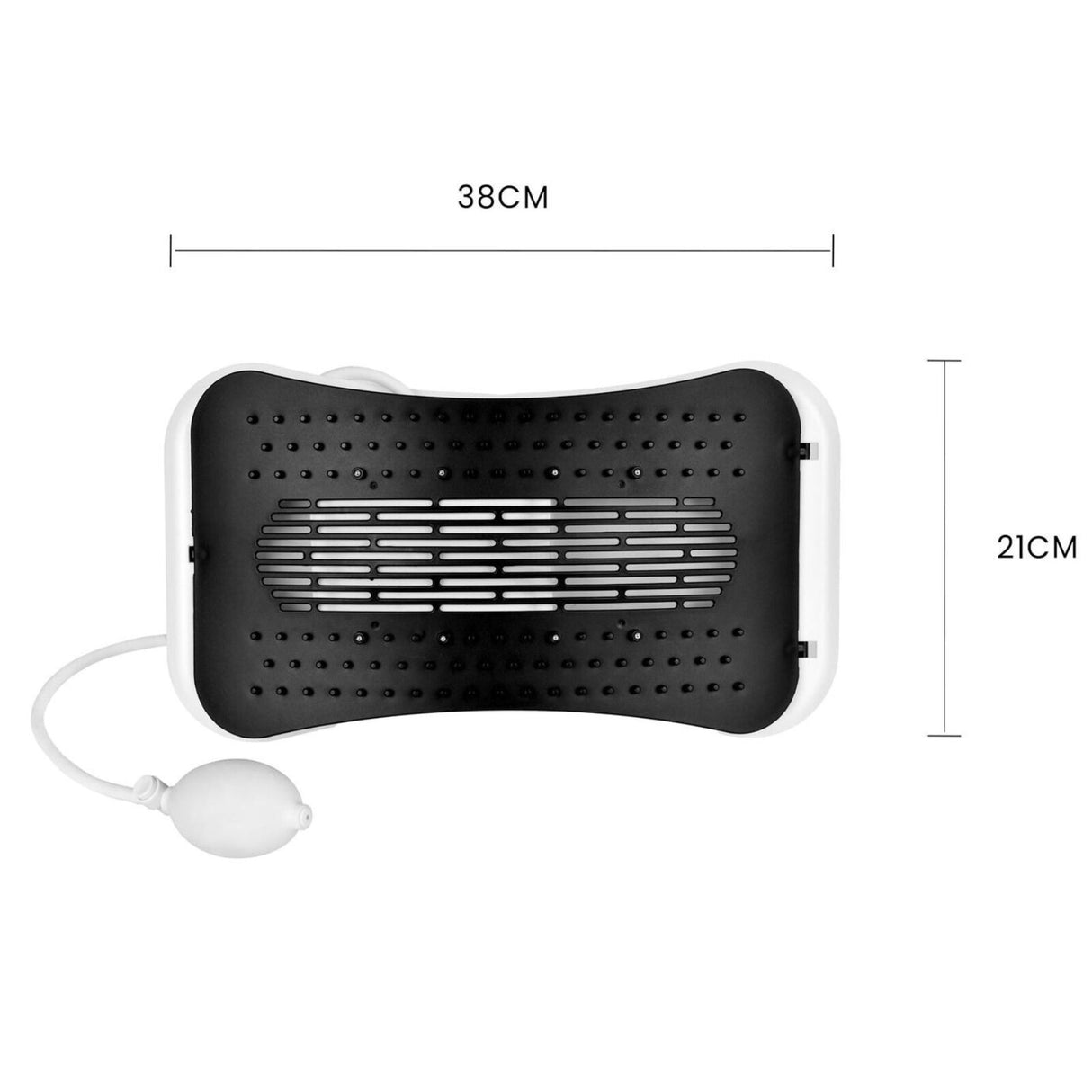 Remology Adjustable Air Lumbar Spine Reliever Back Stretcher Pain Relief