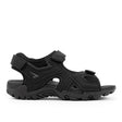 Sfida Rock Mens Adjustable Outdoor Sandals - Black/Black (Sports Sandals) - BLK BLK