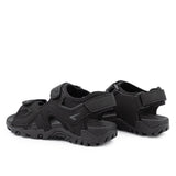 Sfida Rock Mens Adjustable Outdoor Sandals - Black/Black (Sports Sandals)