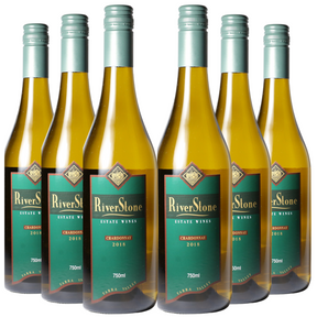 6x 2018 Riverstone Estate Chardonnay White Wine Bulk Pack - Yarra Valley 750ml Bottle
