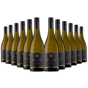 12x 2021 Riverstone Estate Chardonnay White Wine - 750ml Bottle