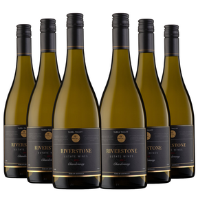 6x 2021 Riverstone Estate Chardonnay White Wine Bulk Pack - Yarra Valley 750ml Bottle