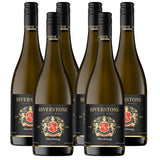 6-Pack 2024 Riverstone Estate Chardonnay White Wine - 750ml Bottle