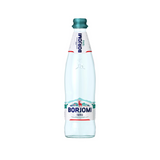 12x Borjomi Naturally Carbonated Sparkling Mineral Water Glass Bottle - 500ml (Product of Georgia)