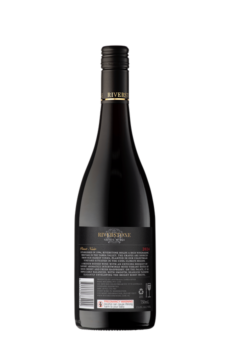 6-Pack 2024 Riverstone Estate Pinot Noir Red Wine Yarra Valley - 750ml Bottle