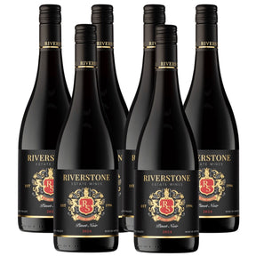 6x 2024 Riverstone Estate Pinot Noir Red Wine Bulk Pack - Yarra Valley 750ml Bottle