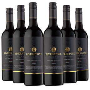 6x 2021 Riverstone Estate Shiraz Red Wine Bulk Pack - Yarra Valley 750ml Bottle