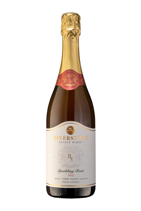 2022 Riverstone Estate Sparkling Rosé Wine - 750ml Bottle