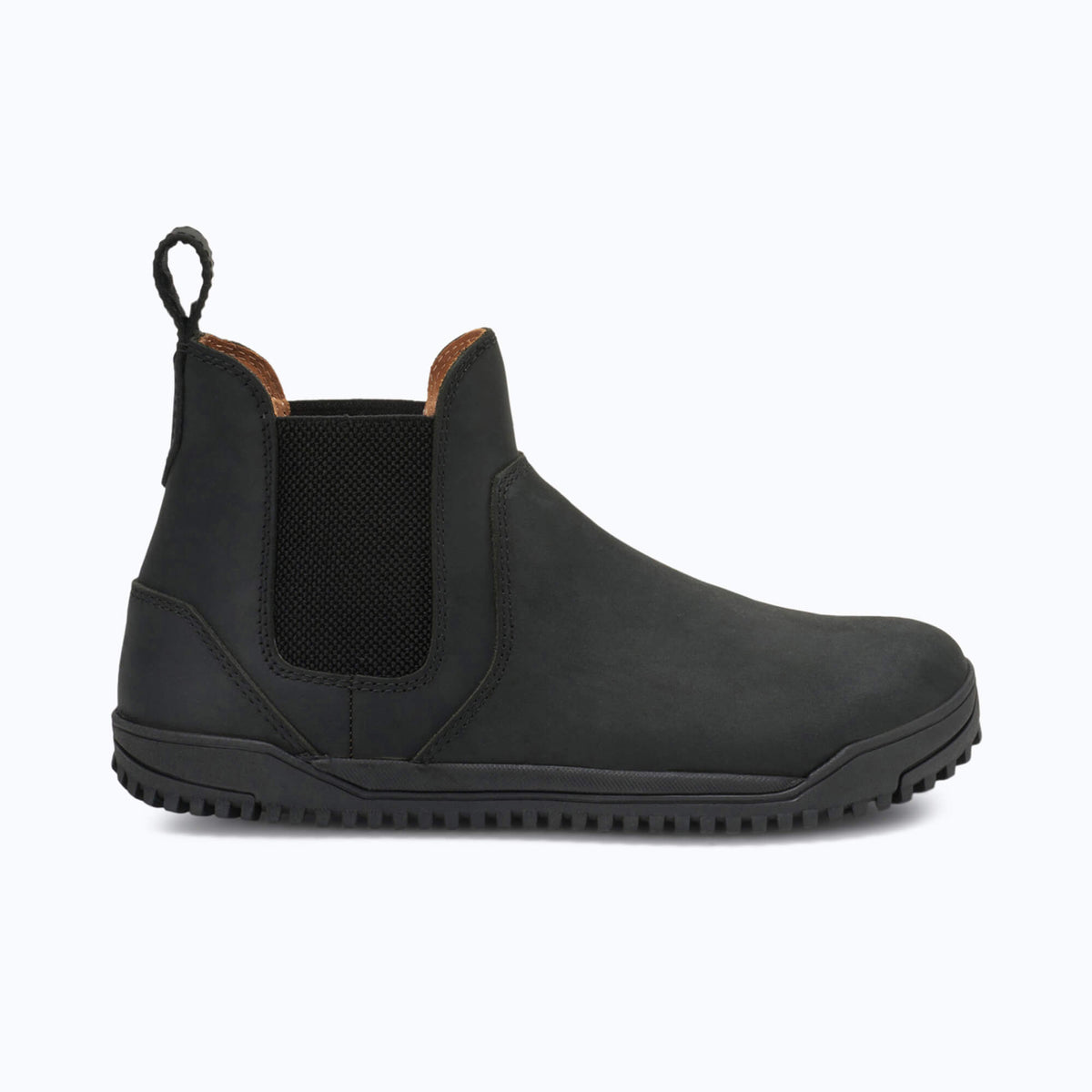 Xero Womens Ridgeway Chelsea Barefoot Leather Boots (Zero Drop)