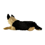 Bocchetta Ranger 64cm German Shepherd with Satin Pocket Plush Toy (Realistic Stuffed Animal Dog Gift)