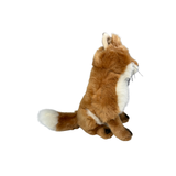 Bocchetta Reynard 24cm Sitting Fox Plush Toy (Realistic Stuffed Animal Wildlife Gift)