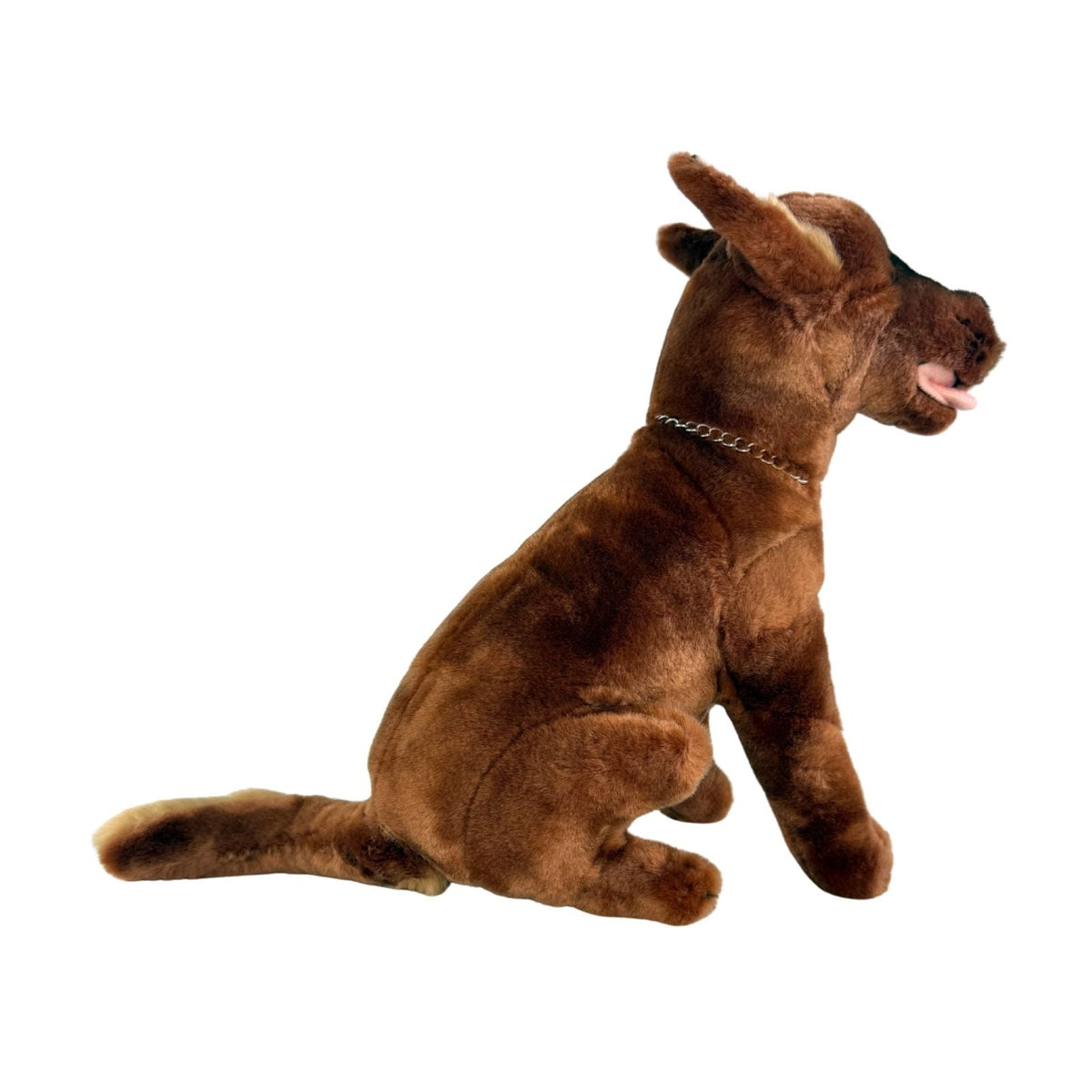 Bocchetta Ruby 28cm Sitting Kelpie Plush Toy - Red (Australian Stuffed Animal Dog Gift)