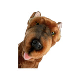 Bocchetta Ruby 28cm Sitting Kelpie Plush Toy - Red (Australian Stuffed Animal Dog Gift)