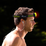 Fly Active Mini Running Light Rechargeable LED Head Torch - Black (Headlamp)