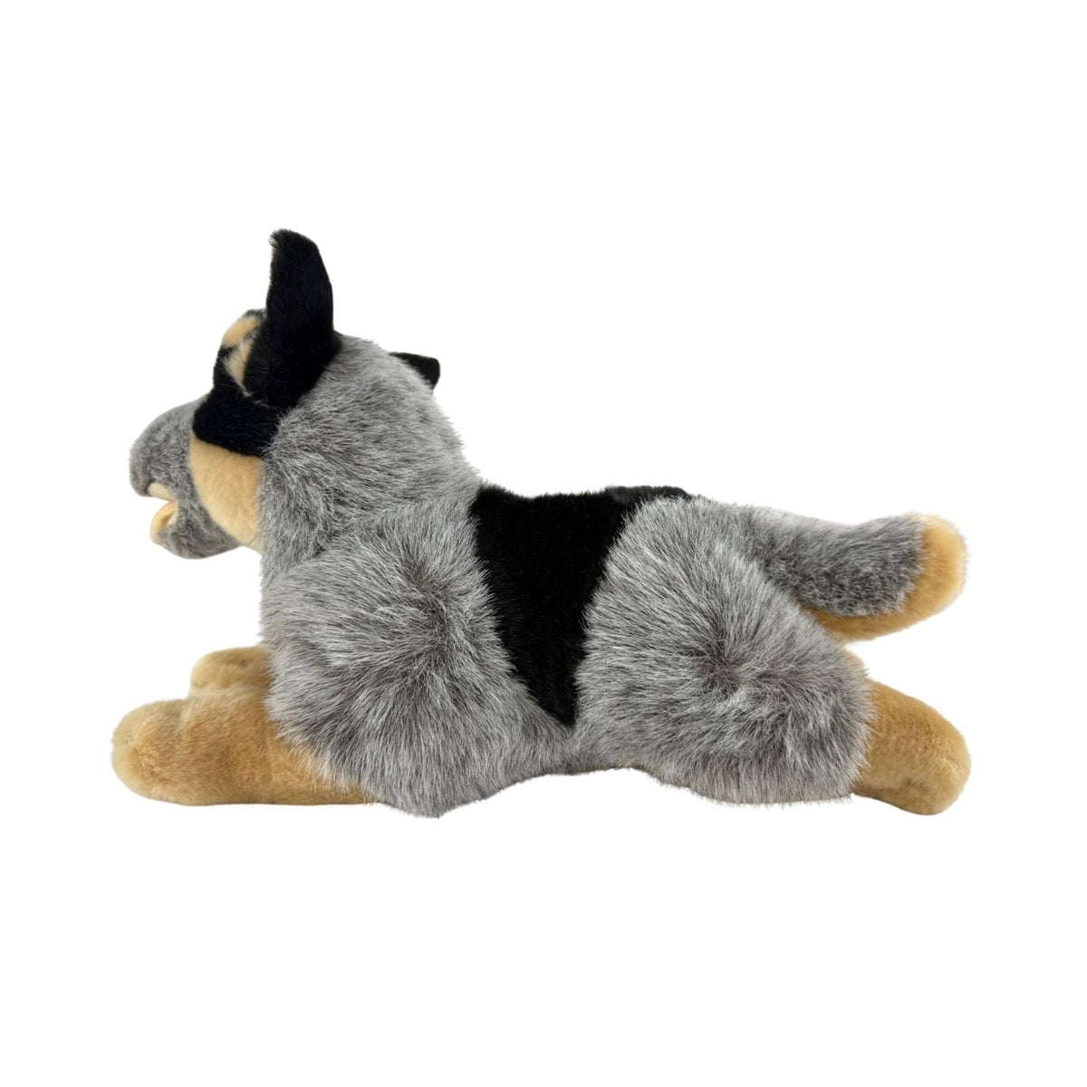 Bocchetta Rusty 28cm Floppy Blue Heeler Cattle Dog Puppy Plush Toy (Australian Stuffed Animal Gift)