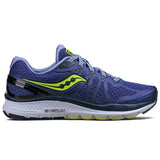Saucony Womens ECHELON 6 WIDE Sneakers Shoes Running Runners - Navy/Citron - US 10