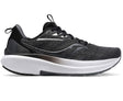 Saucony Womens Echelon 9 X-Wide Extra Wide Shoes Runners Sneakers in Black/White - US 10