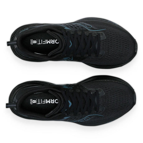 Saucony Women's Ride 17 Running Sneakers Shoes - Triple Black