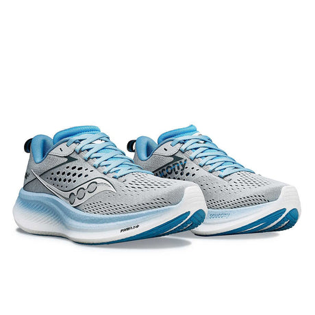 D Wide Saucony Ride 17 Womens Running Shoes – Cushioned Lightweight Trainers New