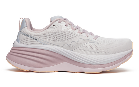 Saucony Womens Hurricane 24 Sneakers Shoes Running Runners in Cloud/Bloom	