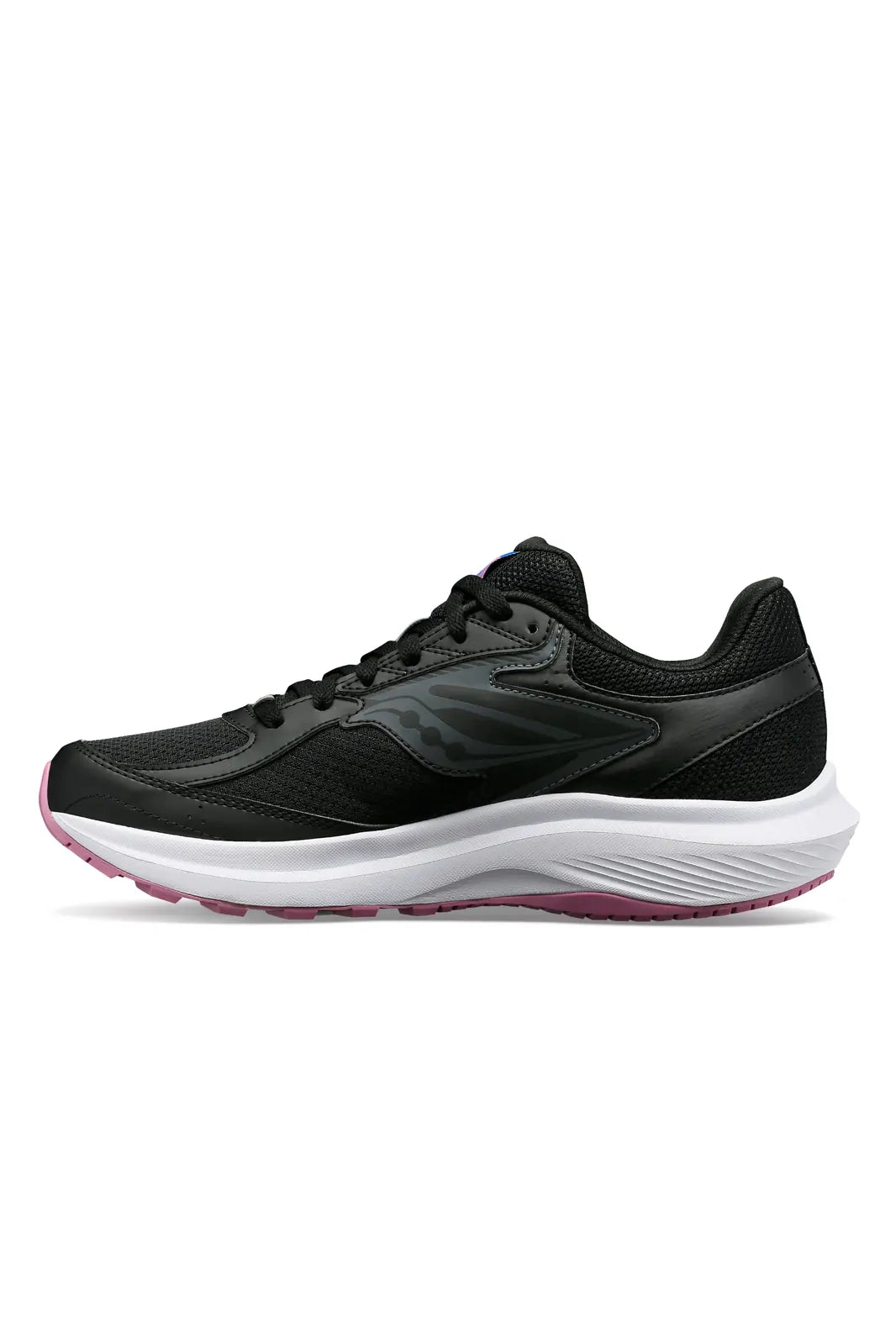 Saucony Womens Cohesion 17 Wide Shoes Sneakers Runners in Blue Depth