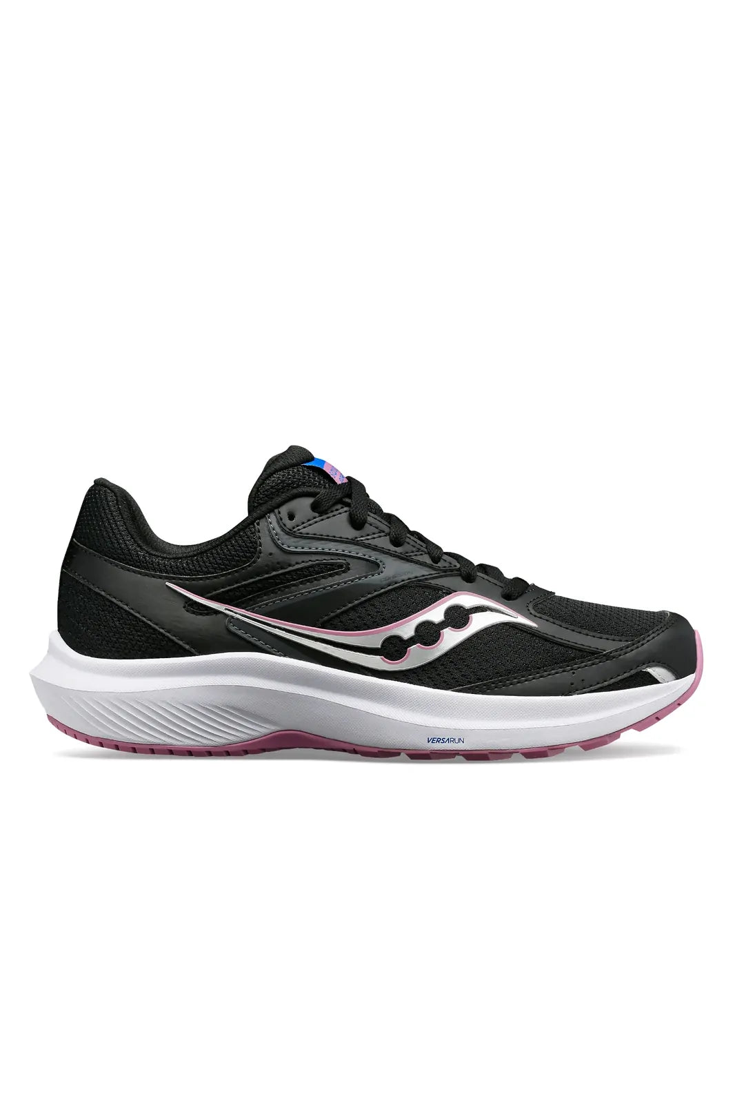 Saucony Womens Cohesion 17 Wide Shoes Sneakers Runners in Blue Depth