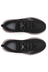 Saucony Womens Excursion TR17 Wide Sneakers Runners Shoes in Black/Woodrose