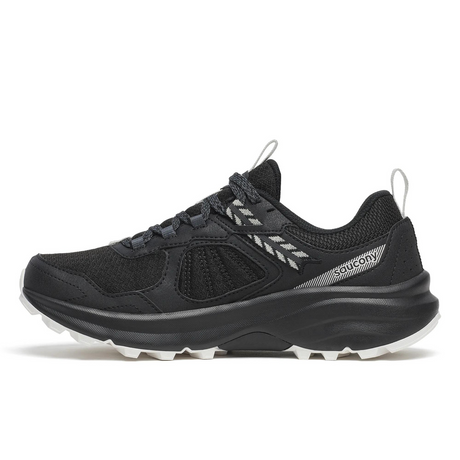 Saucony Excursion TR17 Womens Wide Trail Running Shoes - Black/White (Sneakers/Runners)