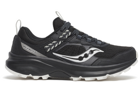 Saucony Excursion TR17 Womens Wide Trail Running Shoes - Black/White (Sneakers/Runners)